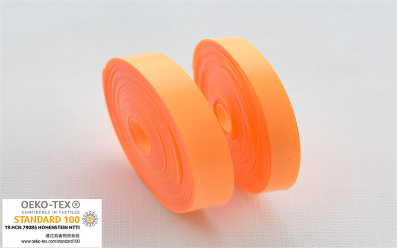 橙色硅胶热转印防滑条 0.2mm热转印条 箱包硅胶条
