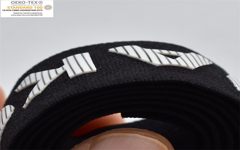 硅胶厚板烫标 纹路硅胶热转商标 织带松紧带烫标