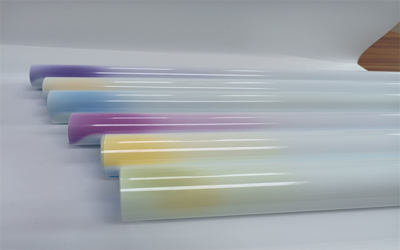 多种颜色光变硅胶刻字膜  紫外线感光变色  可制作卷装