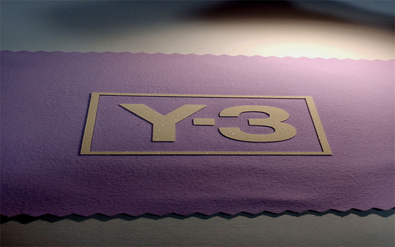 Y-3闪粉转烫立体烫标 环保创意服装硅胶热转烫商标  硅胶热转印烫图烫标