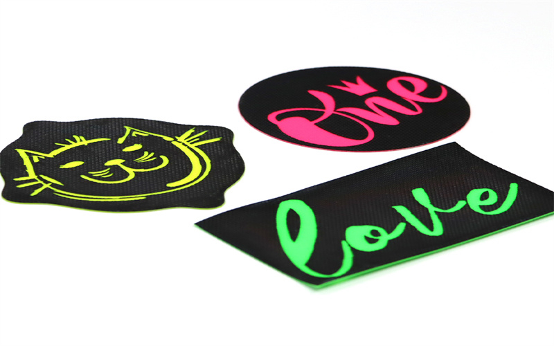 OEKO环保矽利康硅胶烫标 双色厚板3D转印标定制 